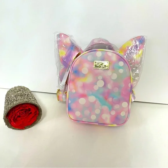 NWT Betsey Johnson Movable Winged Mini Backpack NWT Betsey Johnson Movable Winged Mini Backpack | eBay main image 3